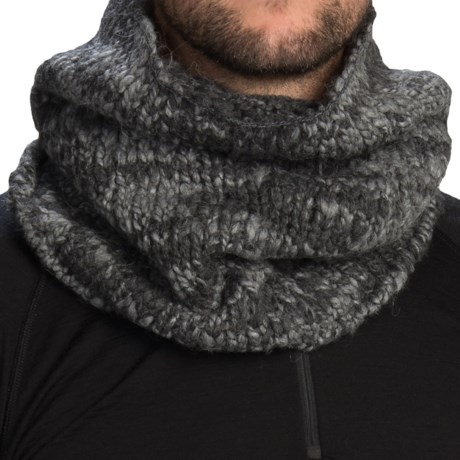 54%OFF 女性のスカーフ＆ラップ （男性と女性のための）アルパカ、メリノウール - バフ生丸スカーフ Buff Raw Circular Scarf - Alpaca Merino Wool (For Men and Women)